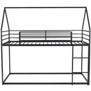 House Bunk Bed With Built In Ladder
