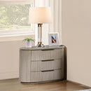 Leanna - Nightstand With USB Port - Light Oak