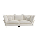 Modern Comfy Upholstered Sofa Cloud Couch, Deep Seat Couches With Multiple Large Soft Pillows