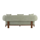Modern Curved Arm Sofa