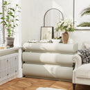 Minimalist Modern 6 Drawer Dresser, Handle Free Design With Wide Storage