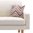 Bahamas - Minimalistic Sofa With 2 Throw Pillows