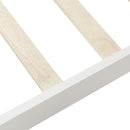 Platform Bed Frame Mattress Foundation Sleigh Bed With Headboard / Footboard / Wood Slat Suppor