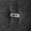 Modern Modular U-Shaped Sofa Bed With Movable Ottoman, USB Ports, Phone Holder