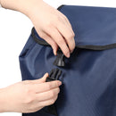 Foldable Shopping Trolley With Wheels And Waterproof Bag - Blue