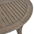 Hermosa - Outdoor Acacia Wood Table Circular Design