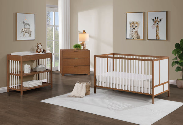 Pixie Finn - 3-in-1 Crib - Walnut