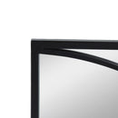 Rectangular Wall Mirrors With Frame, Home Decor For Living Room Bedroom Entryway - Black
