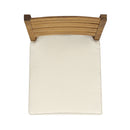 Outdoor Armless Dining Chair With Cushions