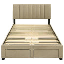 Wheatland - 4-Drawer Upholstered Storage Bed
