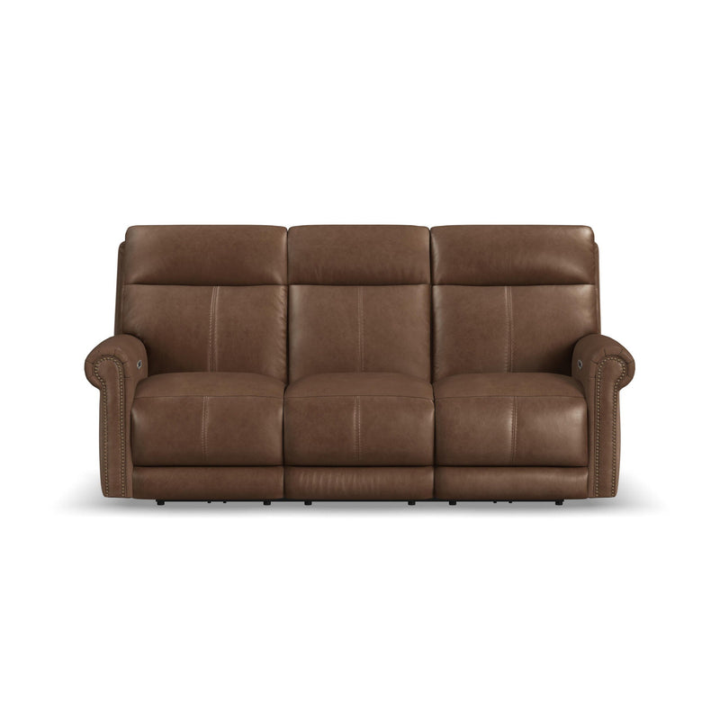 Alexander - Power Reclining Sofa With Console, Power Headrest & Lumbar