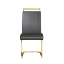 Side Dining Room Chair, Padded Seat High Back