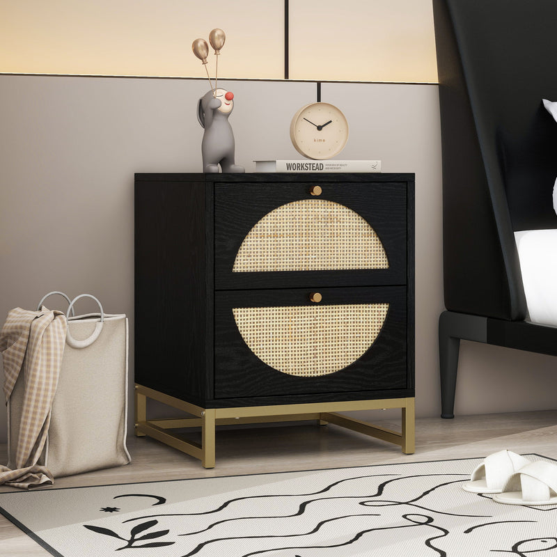 Allen - 2 Drawer Nightstand (Set of 2)