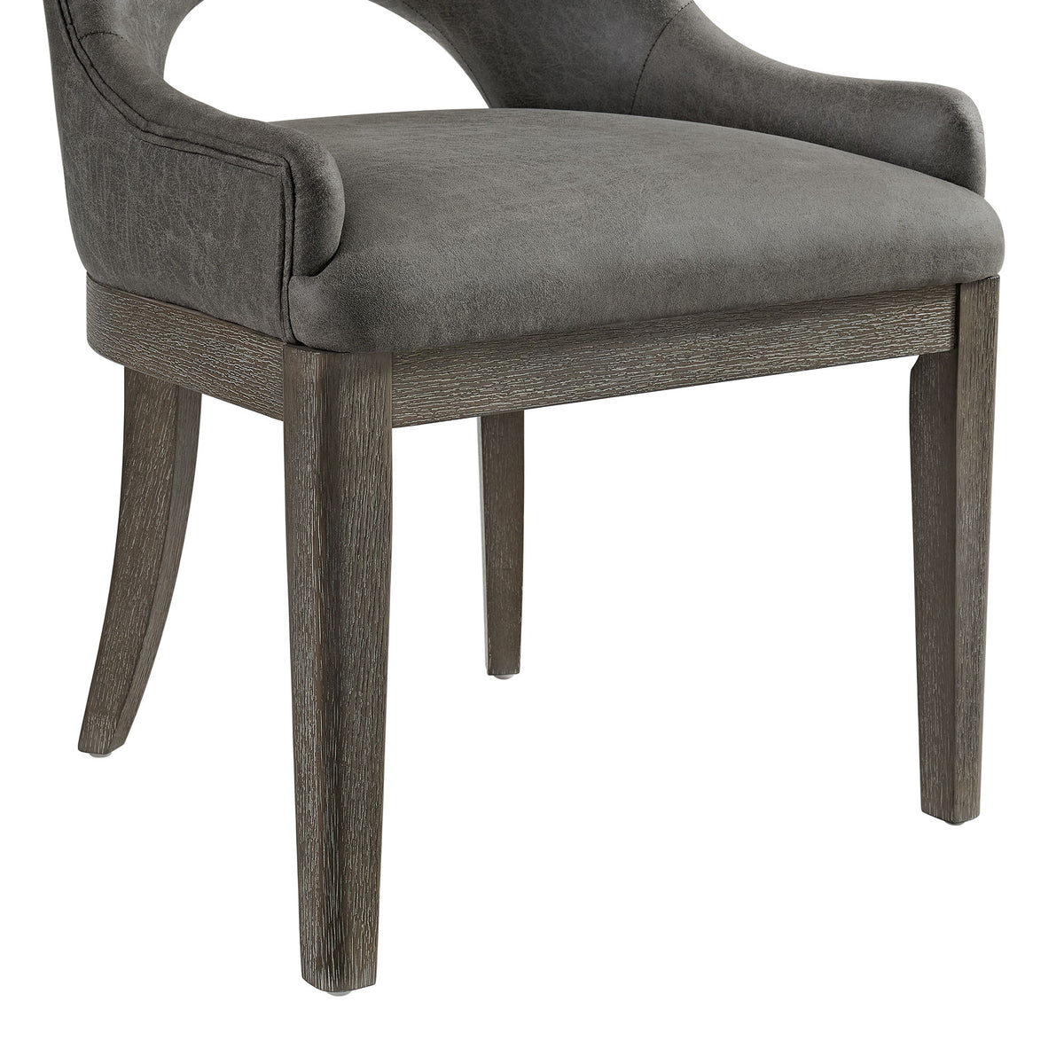 Hollywood Park Dining Chair (Set of 2) in Dark Gray by Elements International, view 8