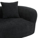 Elegant Curved Sectional Sofa With Full Foam Comfort