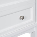 24" Bathroom Vanity Without Sink, Base Only, Storage Cabinet With Drawer And Open Shelf - White