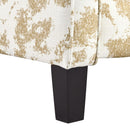 Push Back Upholstered Recliner Armchair