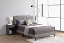 Button Tufted Bed Charming For Cozy Spaces