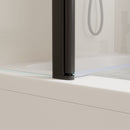 Shower Doors For Bathtub With Tempered Glass