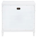 Gracemont - 3-Drawer Bedroom Nightstand Bedside Table - White