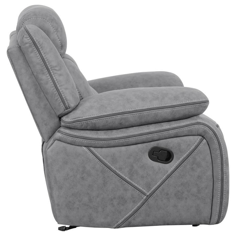 Higgins - Upholstered Motion Reclining Sofa Set