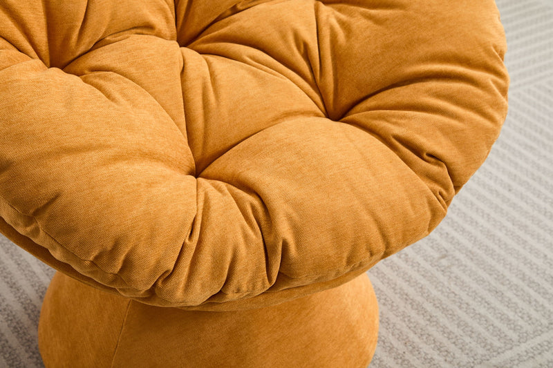 Oversized Swivel Accent Chair, 360 Swivel Barrel Chair, Papasan Chair For Living Room Bedroom