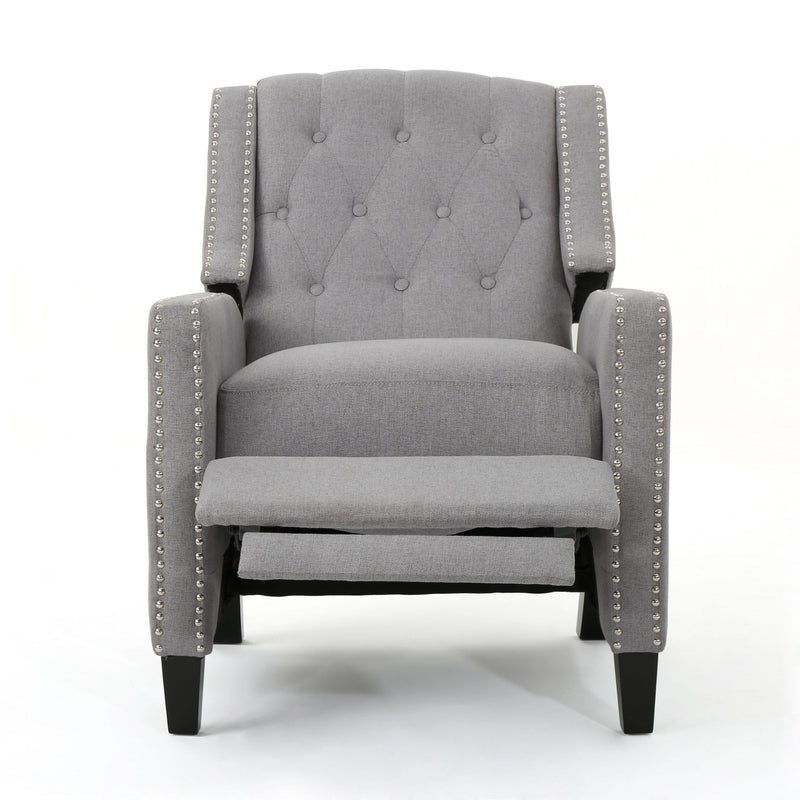 Classic Fabric Push Back Chair