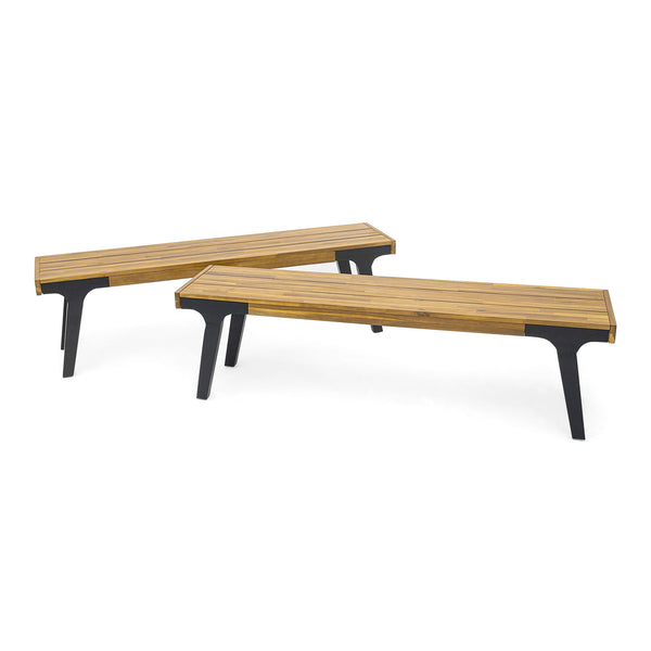 Dining Bench (Set of 2) - Teak