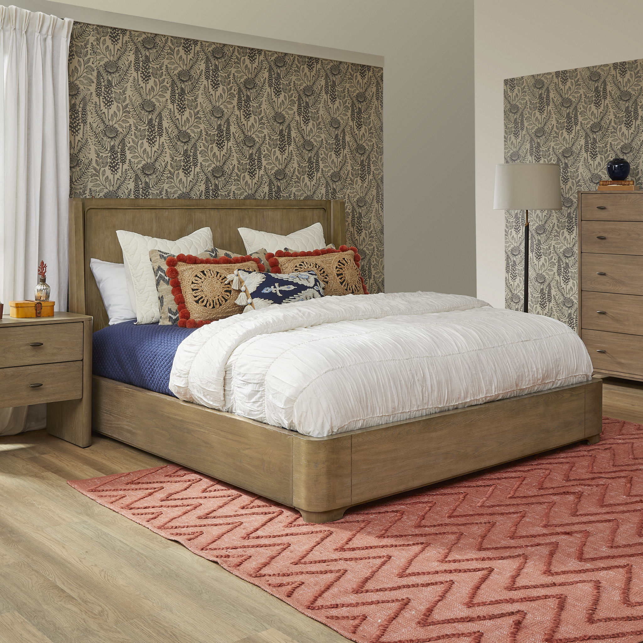 Normandy - Panel Bed