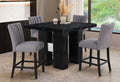 Mikha - Bar Table And 4 Bar Stools