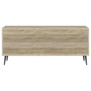 Maeve - 2 Door Engineered Wood Cabinet - Antique Pine And Gray