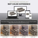 Queen Pull Out 3 In 1 Convertible Sleeper Sofa With Side Storage