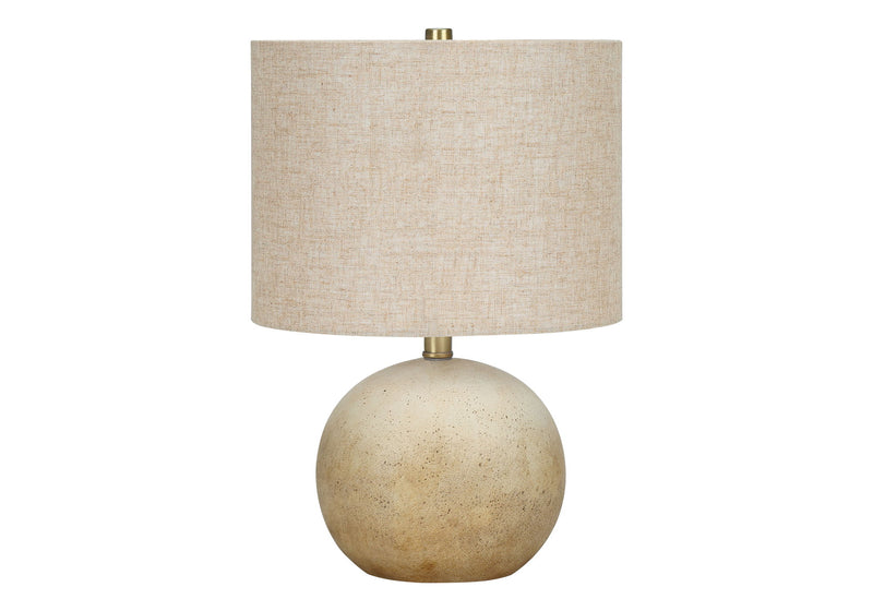 Lighting, Table Lamp, Concrete, Resin, Contemporary - Beige