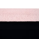 Storage Ottoman Bench For End Of Bed Gold Legs, Modern Camel Faux Fur Entryway Bench Upholstered Padded With Storage For Living Room Bedroom