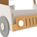 Car Bed With Pillow, Ceiling Cloth And LED