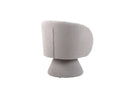Swivel Accent Chair Armchair, Round Barrel Chair For Living Room Bedroom