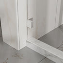 Frameless Tub Sliding Shower Door With Easy Clean Coating