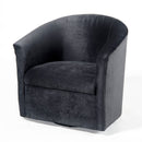 Eden - Swivel Chair With Microfiber Upholstery And Hardwood Frame