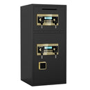 Large Double Door Coin Operated Safe, Digital Security Safe With Fireproof And Waterproof Bag