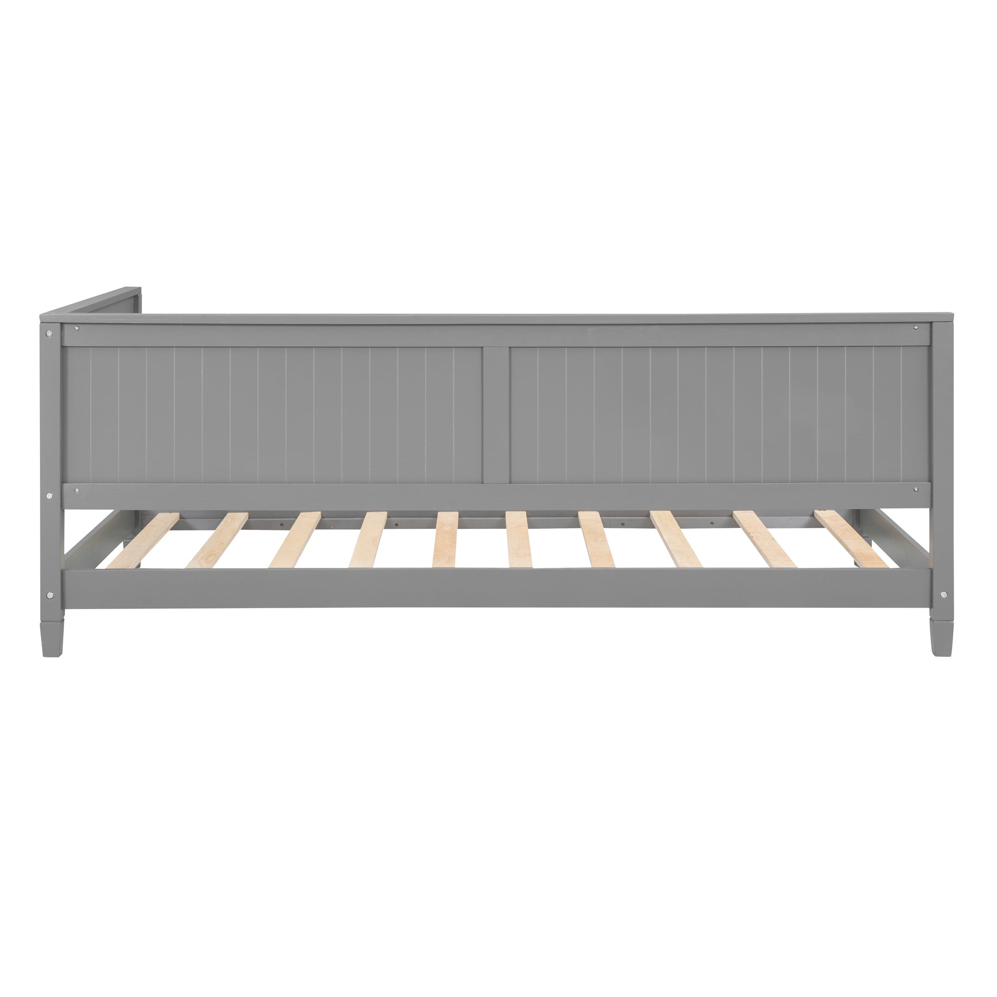 Twin Size Wood Daybed/Sofa Bed, Gray - Atlantic Fine Furniture Melbourne FL