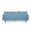 Jenny - Contemporary Tufted Fabric 3 Seater Sofa