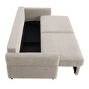 Haran - Sofa With Sleeper - Beige Fabric