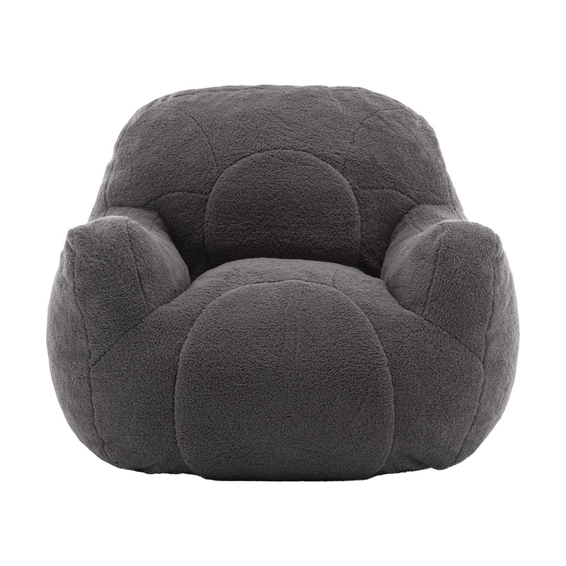 Comfy Bean Bag Chair With Filler, Fluffy And Cozy Seating