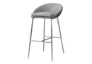 Bar Stool, Bar Height, Contemporary & Modern (Set of 2) - Gray