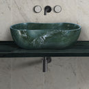 Bathroom Vessel Sink With Wavy Design