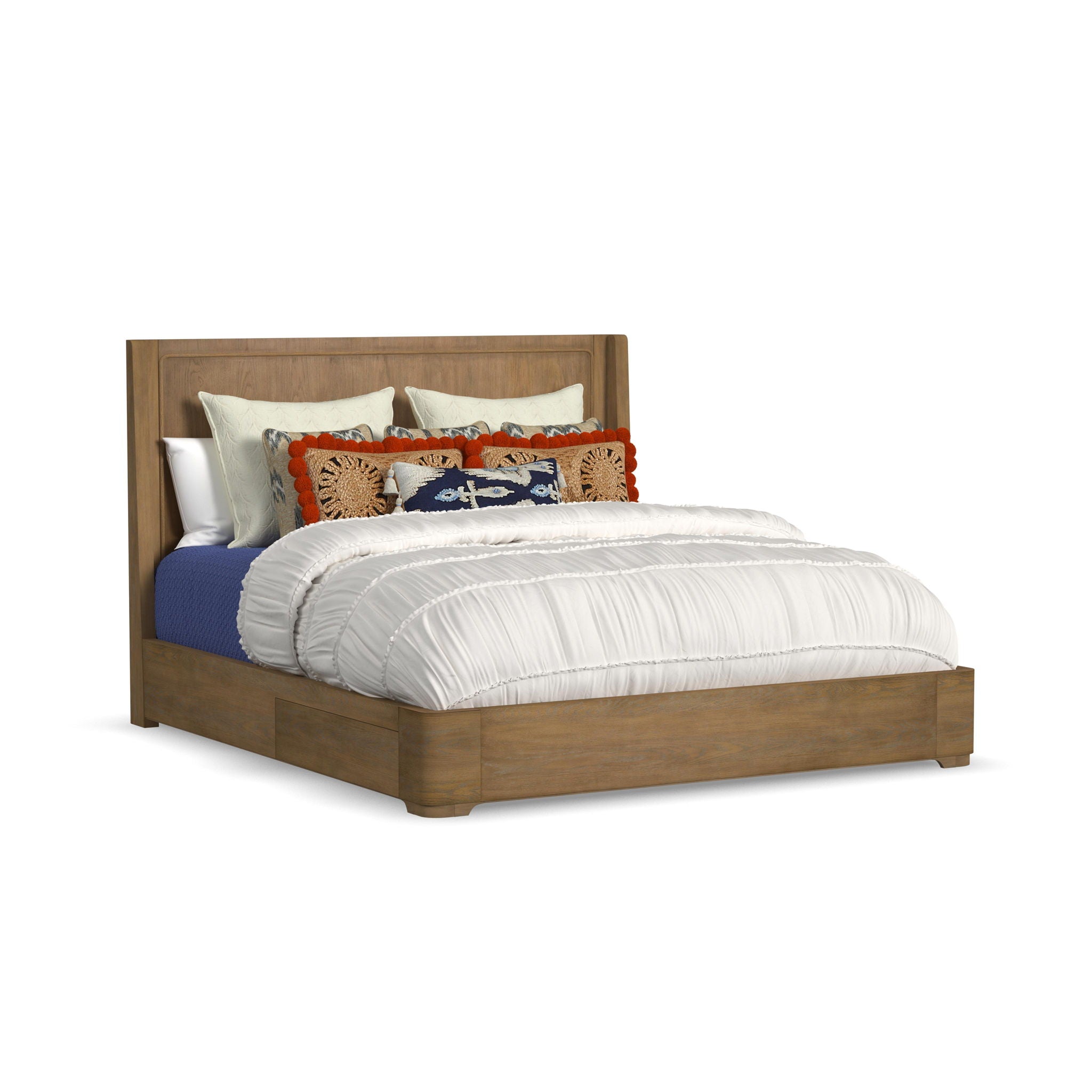 Normandy - Panel Storage Bed