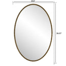 Art Oval Retro Mirror, Wall Hanging