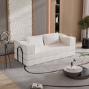 3 Seat Folding Floor Couch & King Size Bed Mattress