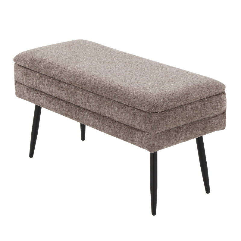 Neapolitan - Contemporary Storage Bench