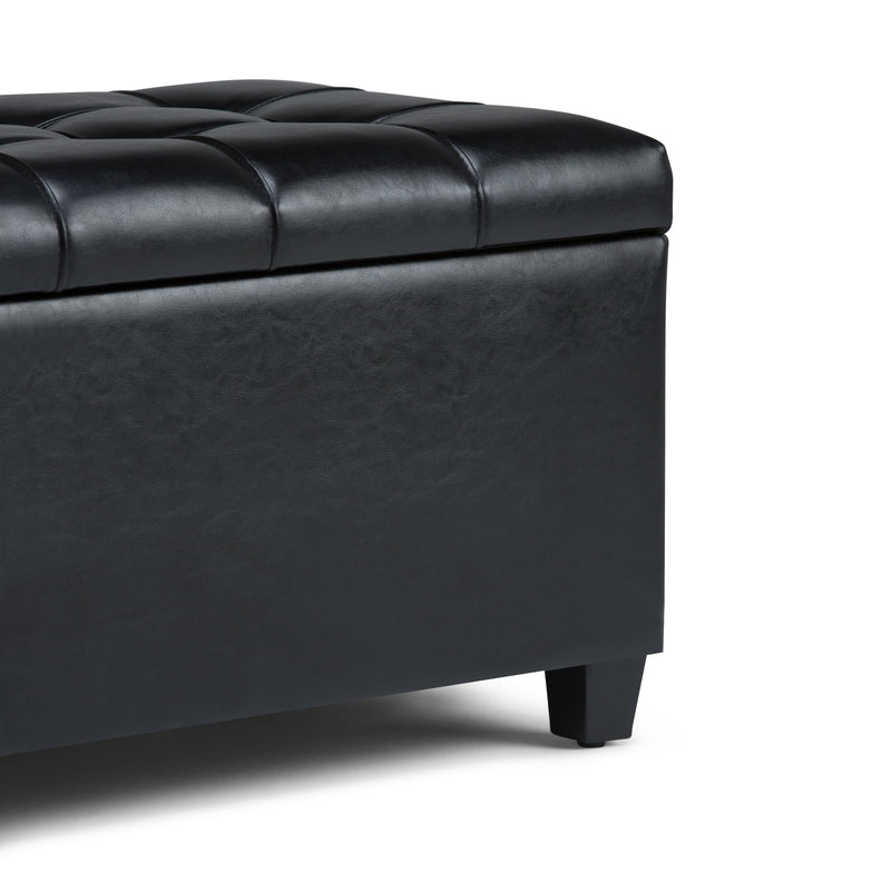 Sienna - Upholstered Storage Ottoman Bench